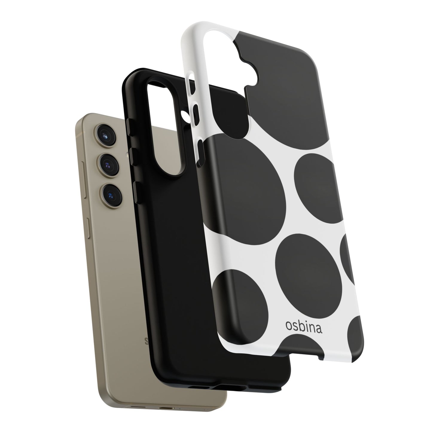 osbina | The Noir Bubbles Phone Case | Modern Muse Collection