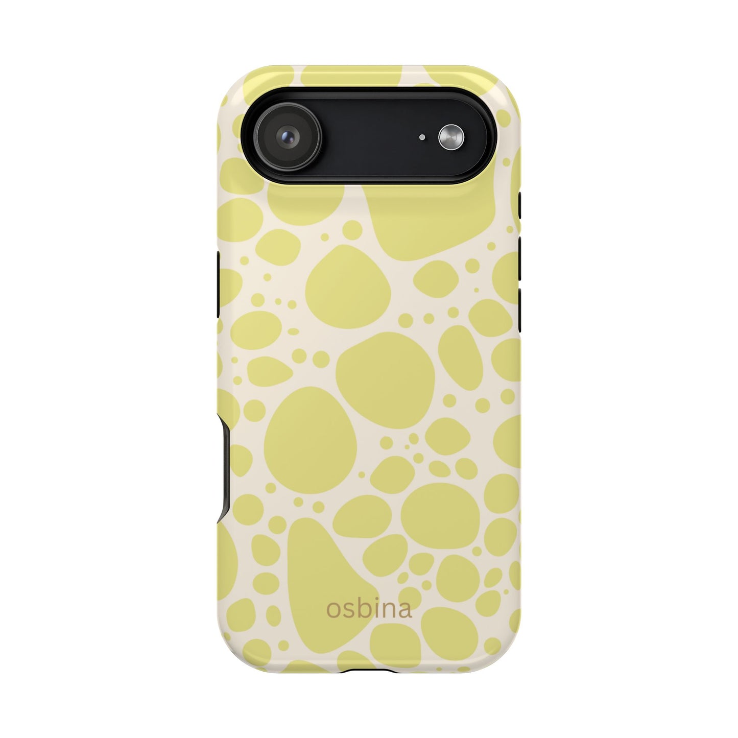 osbina | MagSafe compatible for iPhone | The Chartreuse Mirage Phone Case | Color Edit Collection