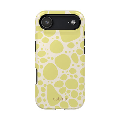 osbina | MagSafe compatible for iPhone | The Chartreuse Mirage Phone Case | Color Edit Collection