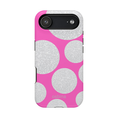 osbina | MagSafe compatible for iPhone | The Sparkling Bubbles Case | YAYOU Collection Supporting Shine Like Sable