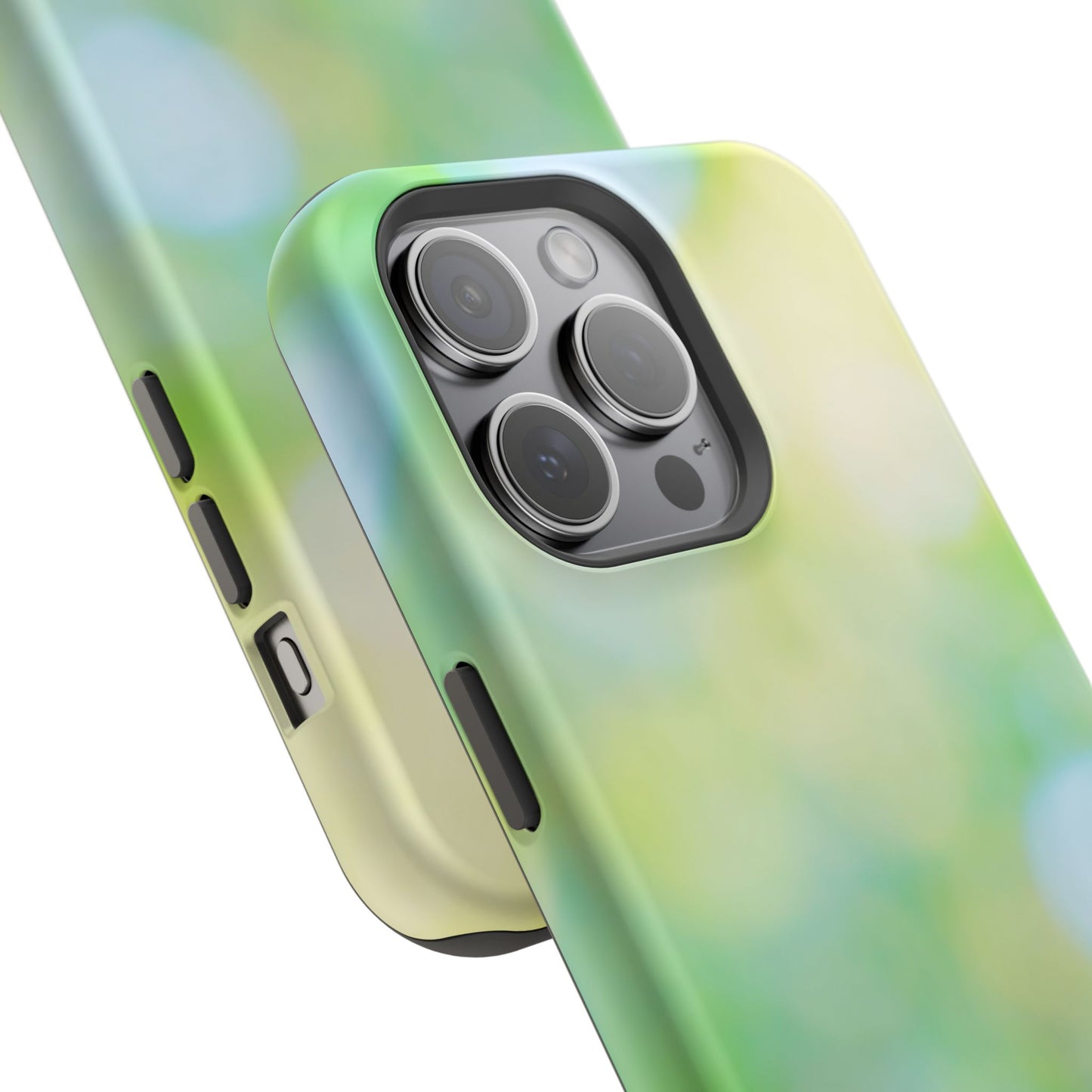 osbina | MagSafe compatible for iPhone | The Veridian Orbs Phone Case | Color Edit Collection