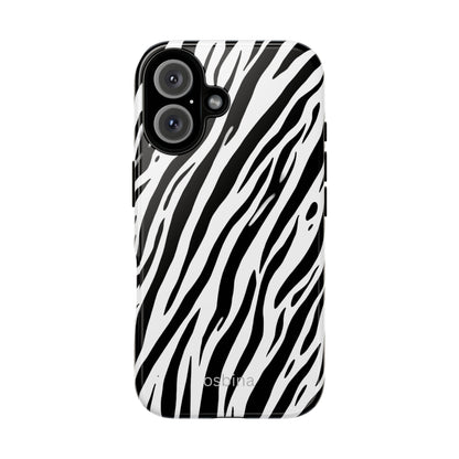 osbina | The Bengal Bold Stripe Case in White + Black | The Season Collective