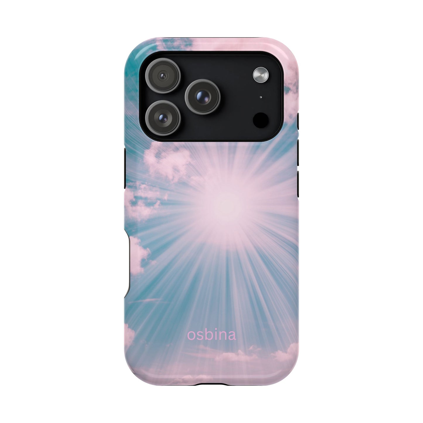 osbina | MagSafe compatible for iPhone | The Sunburst Skies Case | YAYOU Collection Supporting Shine Like Sable