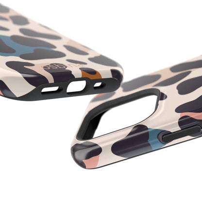 osbina | MagSafe compatible for iPhone | Leopard Luxe Color Pop Leopard Print Phone Case | Modern Muse Collection