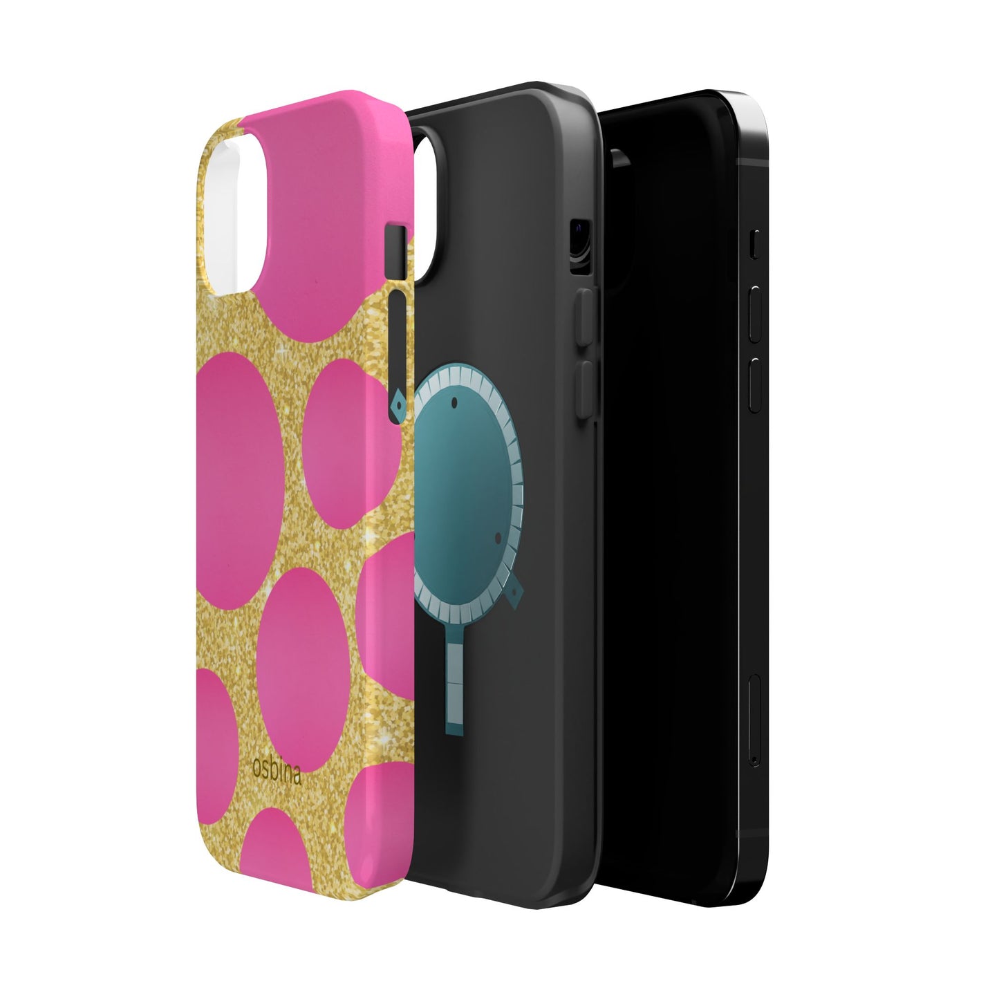 osbina | MagSafe compatible for iPhone | The Aurelia Phone Case | YAYOU Collection Supporting Shine Like Sable