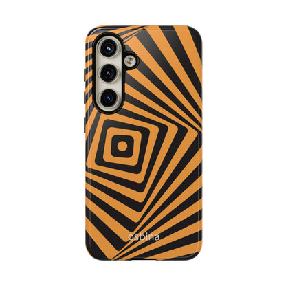 osbina | Step Into the Zone — The Orange + Black Spiral Case | The Season Collective