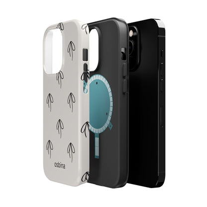 osbina | MagSafe compatible for iPhone | Linéa Flora Minimalistic Flower Phone Case | Modern Muse Collection