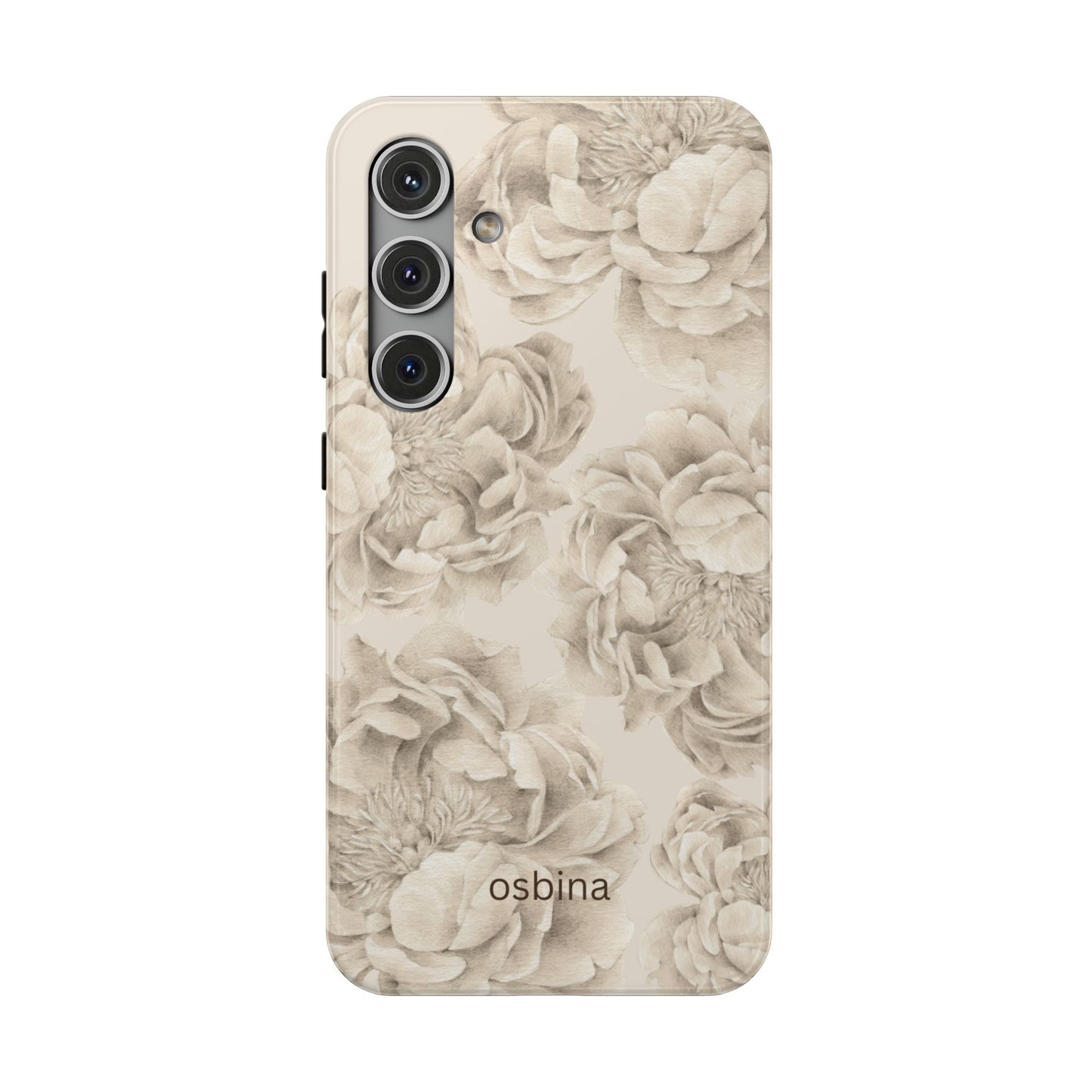 osbina | Peony Sand Designer Case