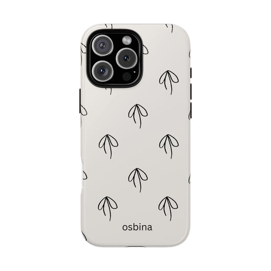 osbina | Linéa Flora Minimalistic Flower Phone Case | Modern Muse Collection