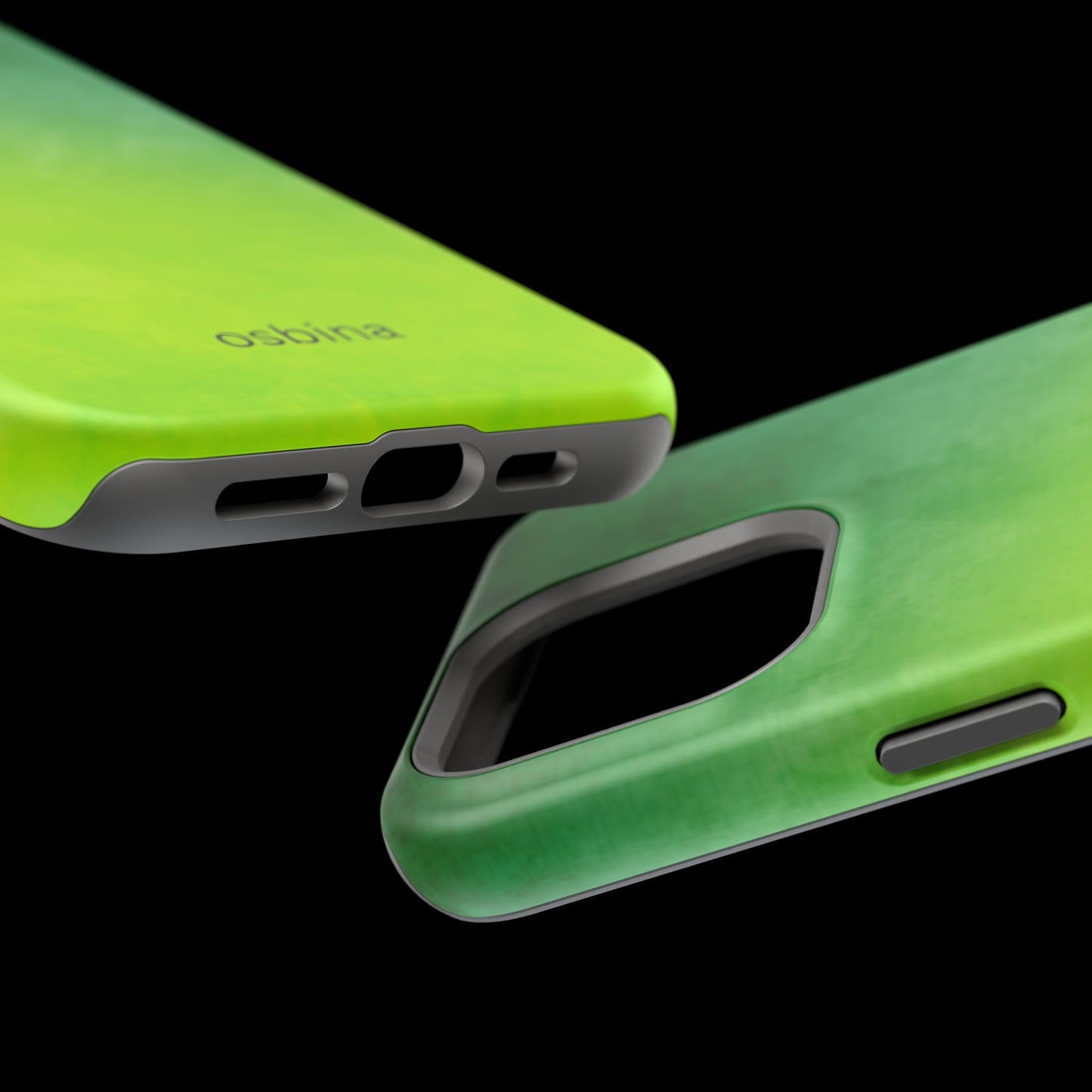 osbina | MagSafe compatible for iPhone | The Verde Glow Phone Case | Color Edit Collection