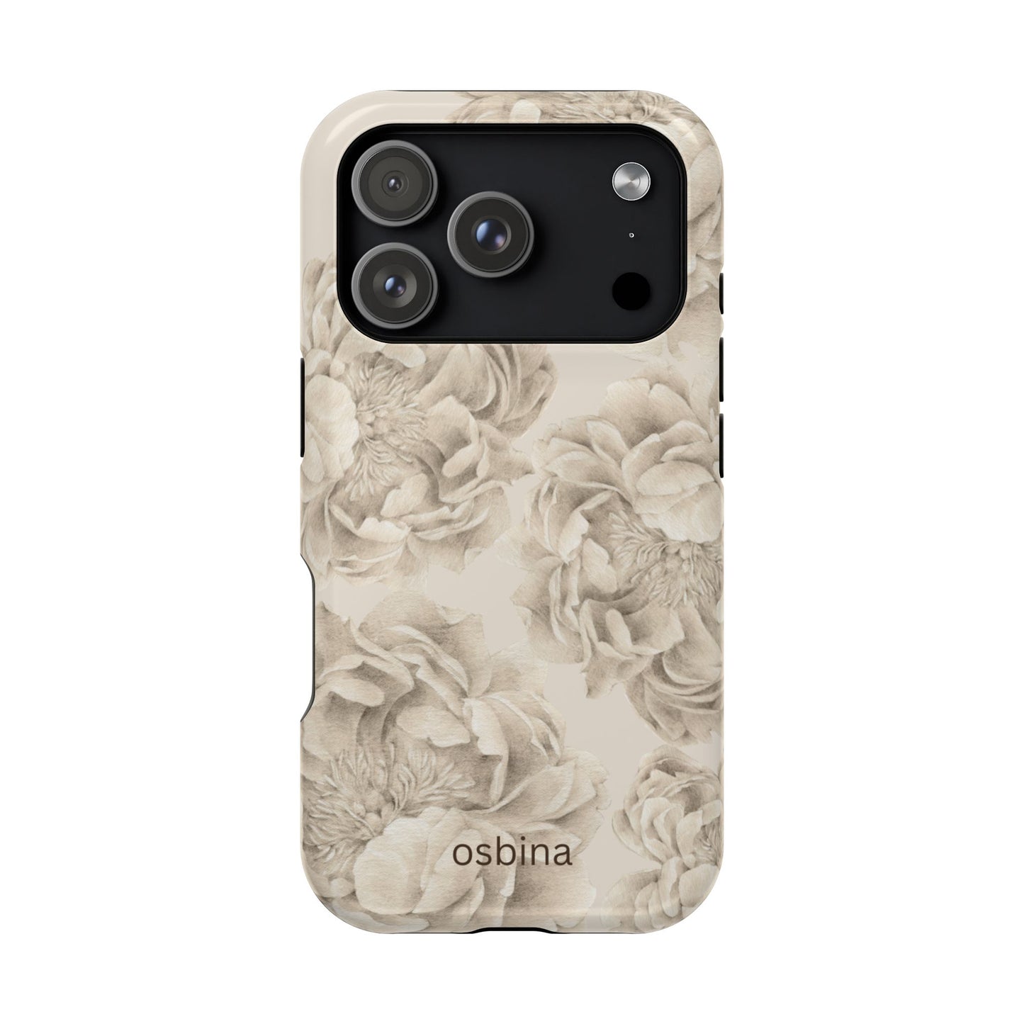 osbina | Peony Sand Designer Case