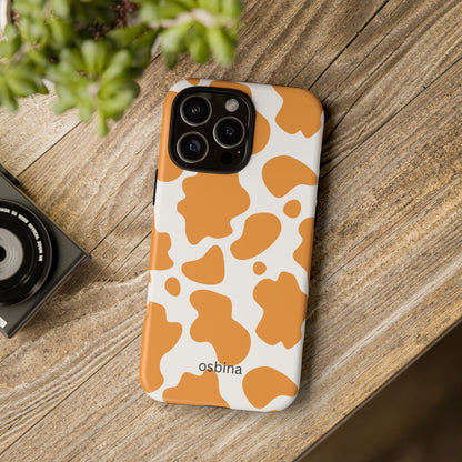 osbina | Holy Cow, It’s Chic — The Orange Cow Print Case | The Season Collective