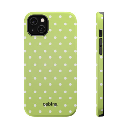 osbina | MagSafe compatible for iPhone | The Lume Dot Phone Case | Color Edit Collection
