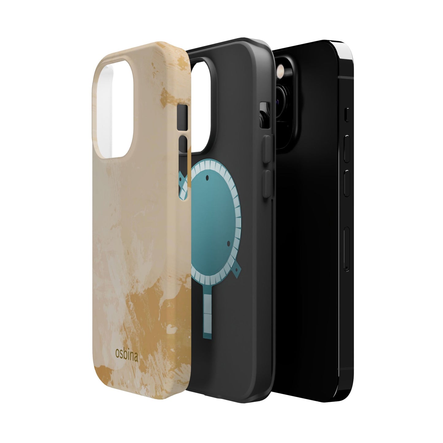 osbina | MagSafe compatible for iPhone | The Aureum Phone Case | Color Edit Collection