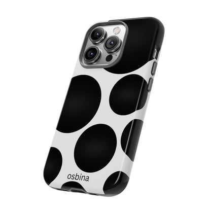 osbina | The Noir Bubbles Phone Case | Modern Muse Collection