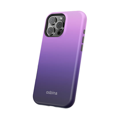 osbina | MagSafe compatible for iPhone | The Violet Haze Phone Case | Color Edit Collection