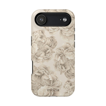 osbina | MagSafe for iPhone | Peony Sand Designer Case