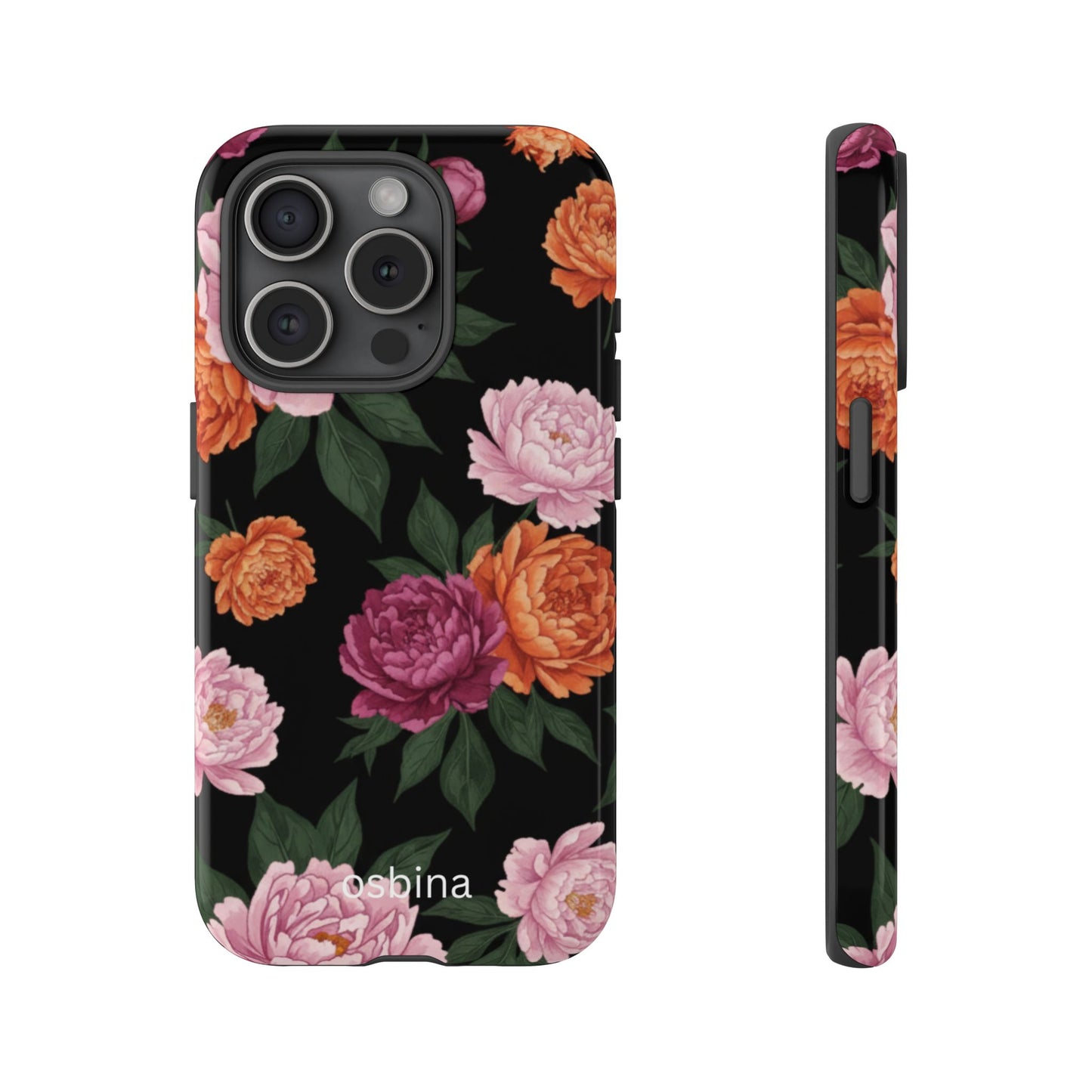 osbina | The Peony Noir Designer Case