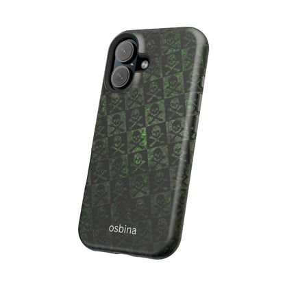osbina | MagSafe compatible for iPhone | Skull & Crossbones Phone Case | Season Collective Collection