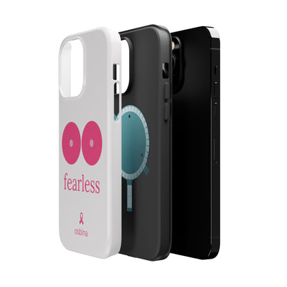 osbina |  MagSafe compatible for iPhone | Limited Edition The Fearless Tatas Case in Light Pink + Soft Pink + Hot Pink | The Pink October Collection | Inspired By
