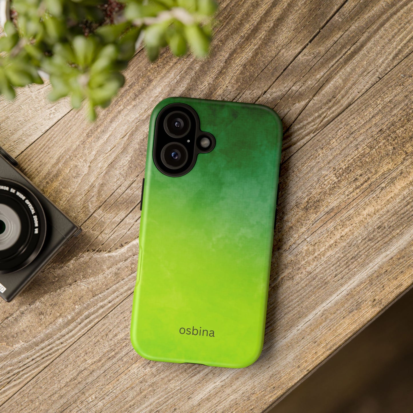 osbina | The Verde Glow Phone Case | Color Edit Collection
