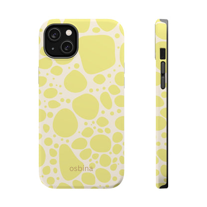 osbina | MagSafe compatible for iPhone | The Chartreuse Mirage Phone Case | Color Edit Collection