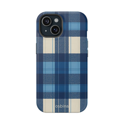 osbina | MagSafe | Azure Plaid, Designer Case | The Season Collective