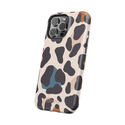 osbina | MagSafe compatible for iPhone | Leopard Luxe Color Pop Leopard Print Phone Case | Modern Muse Collection