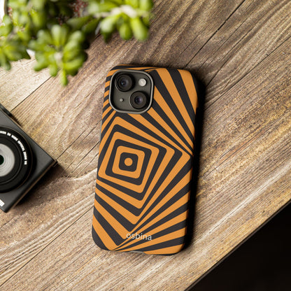 osbina | Step Into the Zone — The Orange + Black Spiral Case | The Season Collective