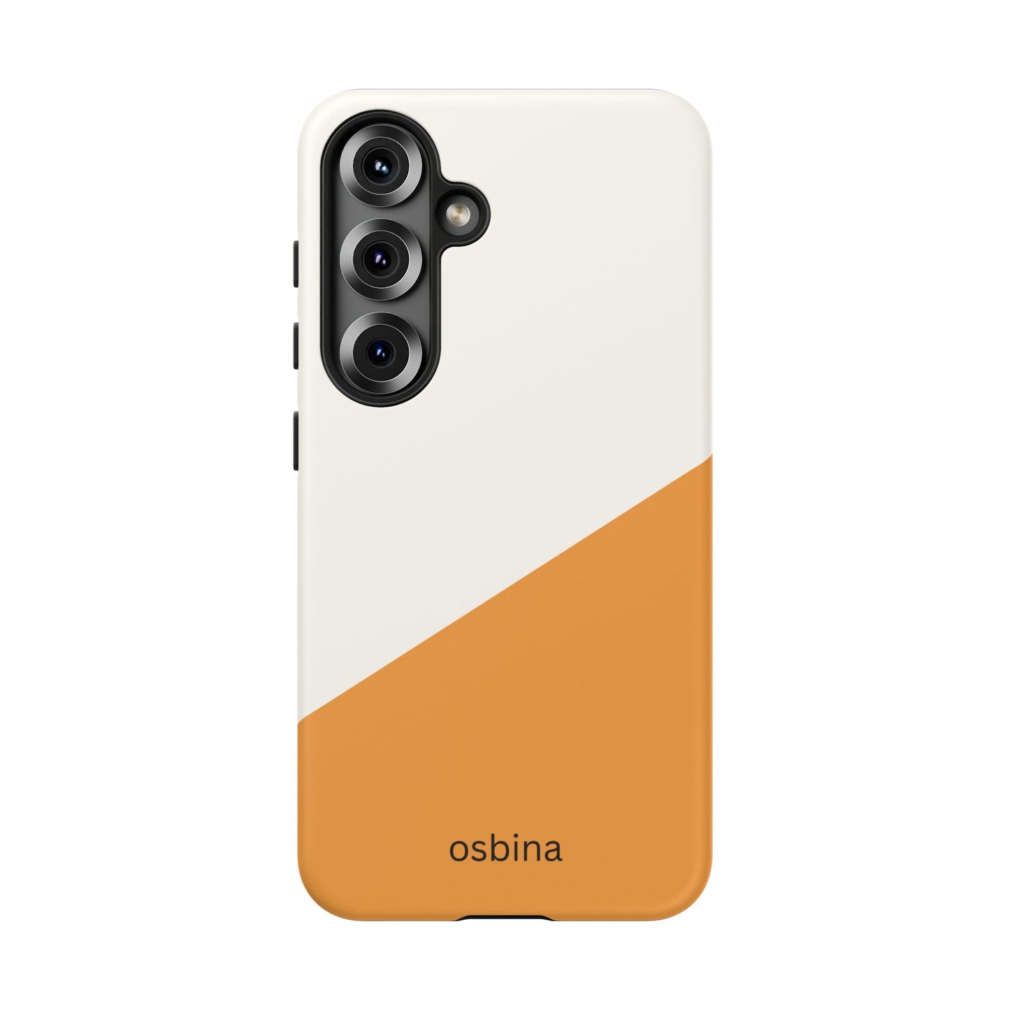 osbina | Divide & Conquer — The Orange + White Split Diagonal Case | The Season Collective