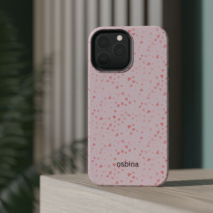 osbina | MagSafe compatible for iPhone | Pure Affection Sweethearts  Phone Case | Modern Muse Collection