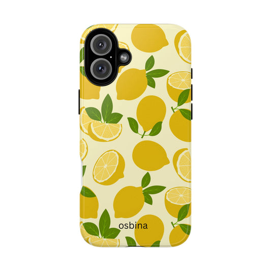 osbina | Limoncello Lemon Phone Case | Modern Muse Collection
