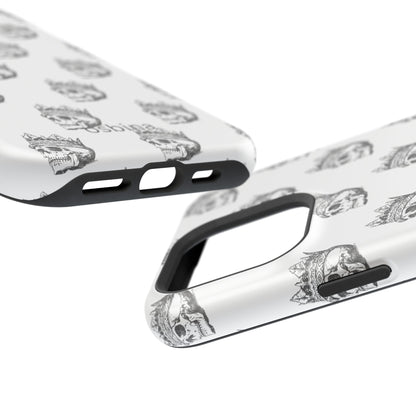 osbina | MagSafe compatible for iPhone | Skulls Royale Phone Case | Season Collective Collection