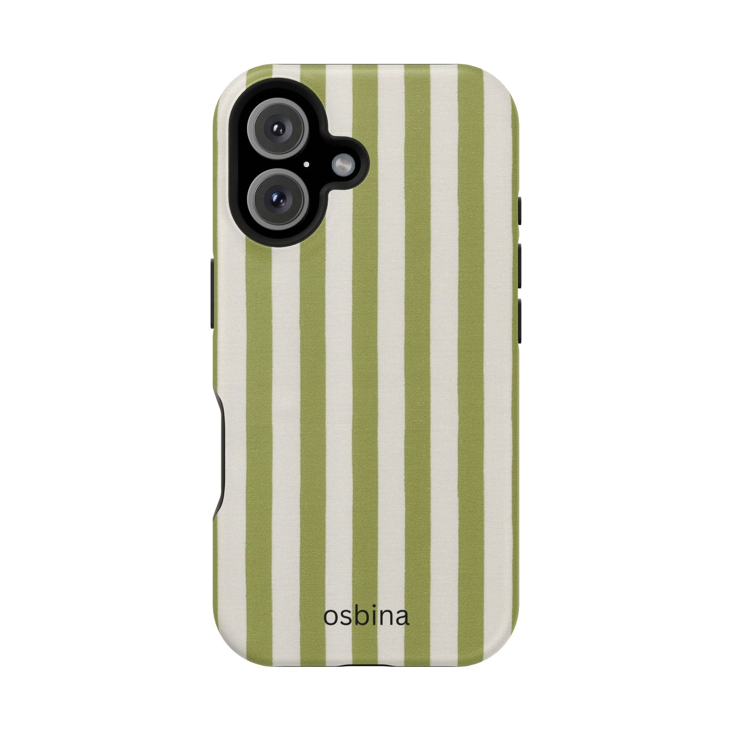 osbina | Verde Stripe, Designer Case