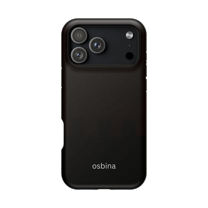 osbina | MagSafe compatible for iPhone | The Onyx Phone Case | Modern Man Collection