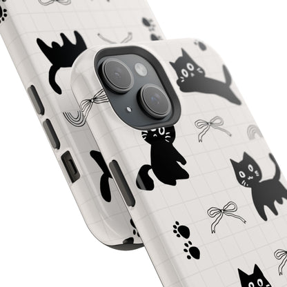 osbina | MagSafe compatible for iPhone | Meow Mode Cat Phone Case | The Season Collective