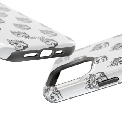 osbina | MagSafe compatible for iPhone | Skulls Royale Phone Case | Season Collective Collection