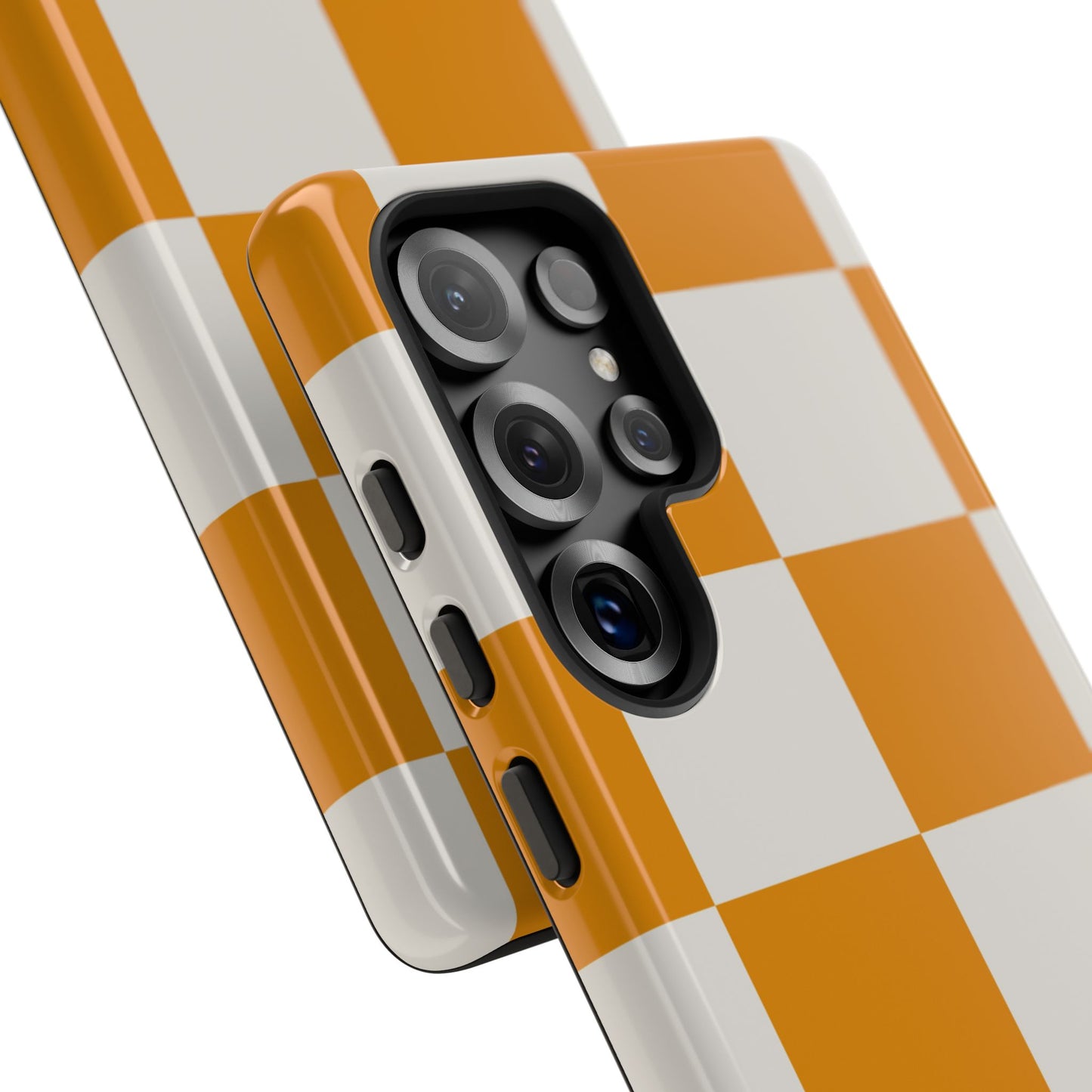 osbina | Check You Out — The Orange + White Check Case | The Season Collective