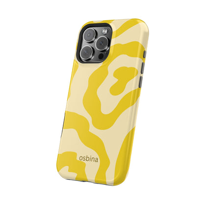 osbina | MagSafe compatible for iPhone | The Mustard Muse Phone Case | Color Edit Collection