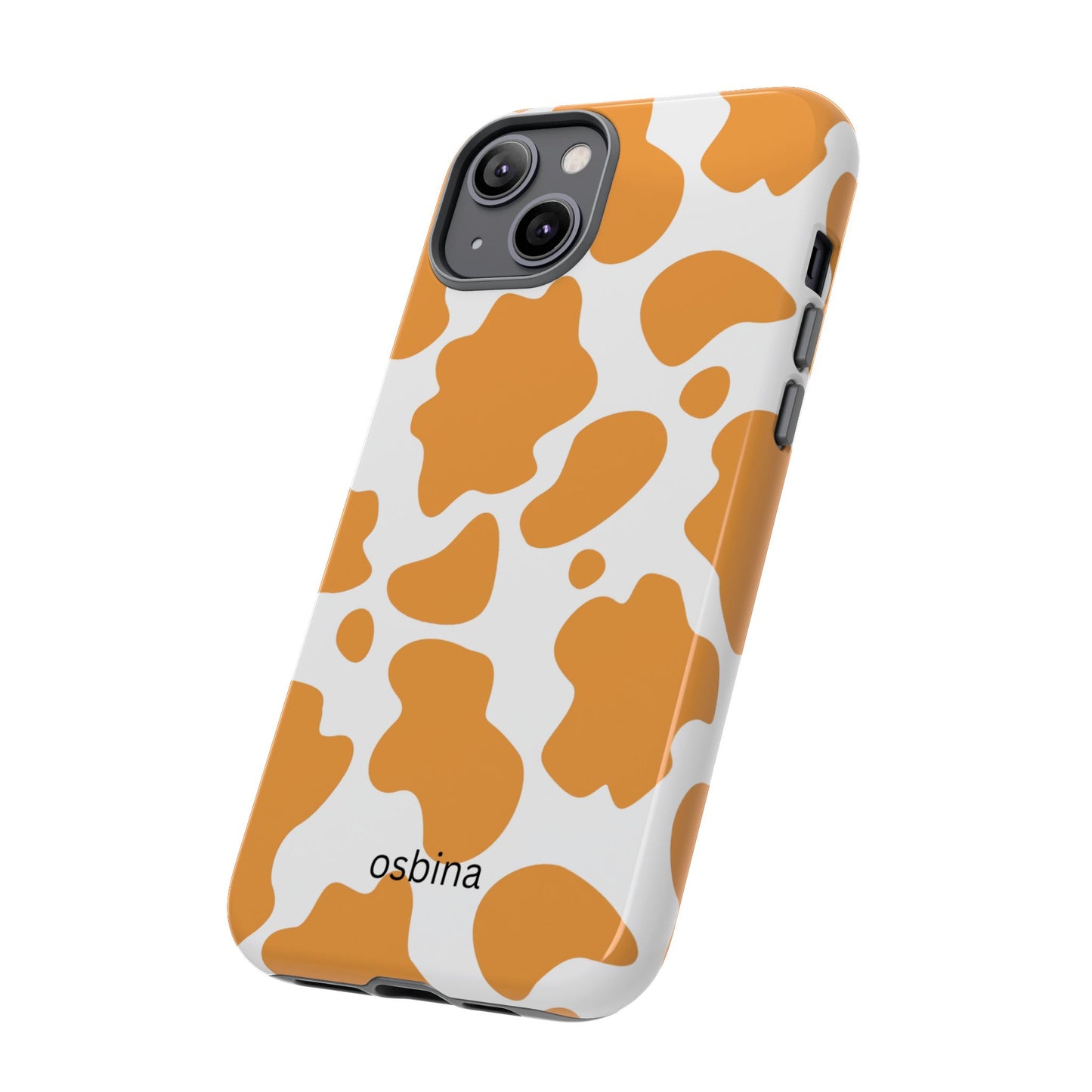 osbina | Holy Cow, It’s Chic — The Orange Cow Print Case | The Season Collective