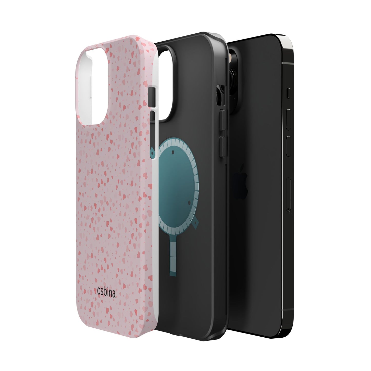 osbina | MagSafe compatible for iPhone | Pure Affection Sweethearts  Phone Case | Modern Muse Collection