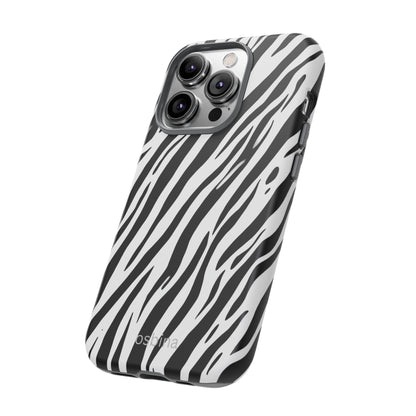 osbina | The Bengal Bold Stripe Case in White + Black | The Season Collective