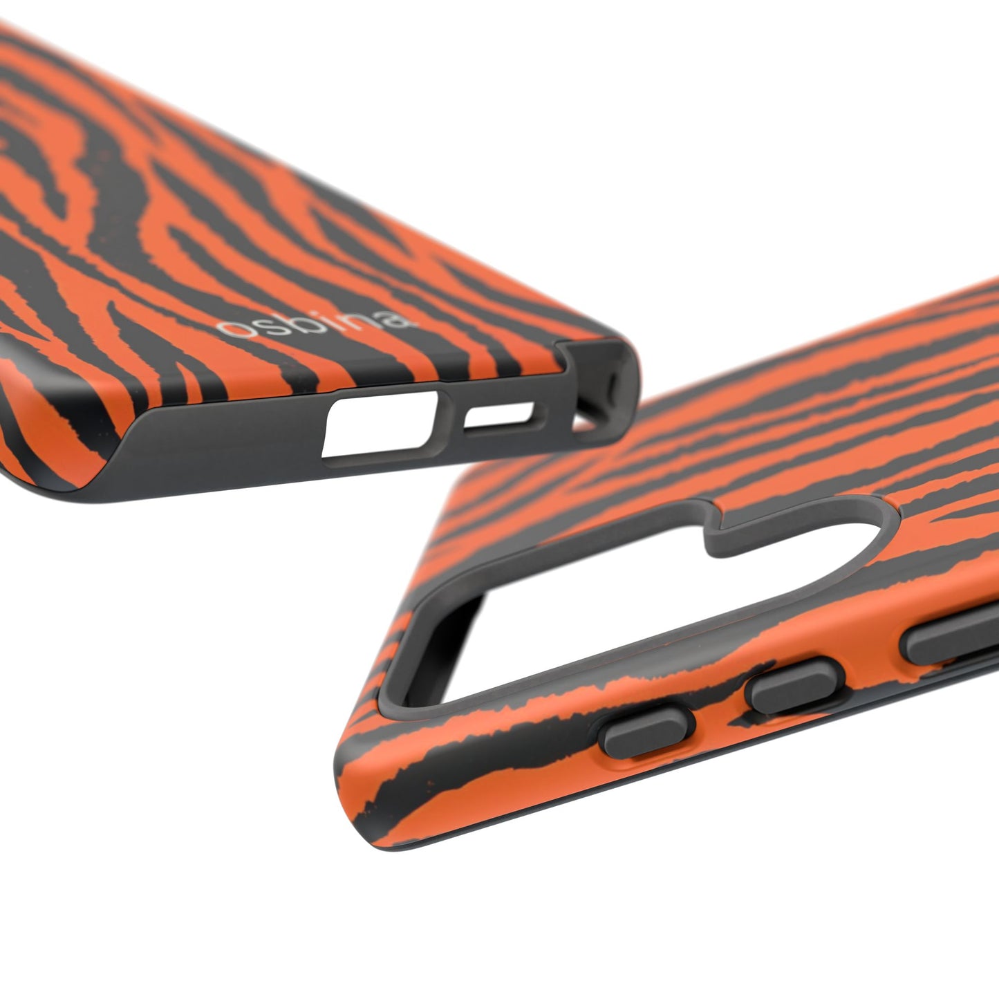 osbina | Tiger, But Make It Chic — The Bengal Stripe Case in Orange + Black | The Season Collective