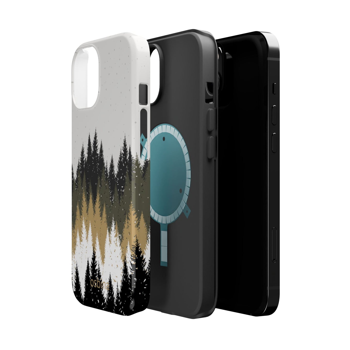 osbina | MagSafe for iPhone | The Woodland Pines Designer Case