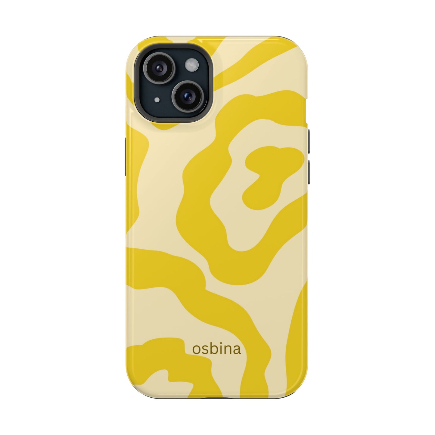 osbina | MagSafe compatible for iPhone | The Mustard Muse Phone Case | Color Edit Collection