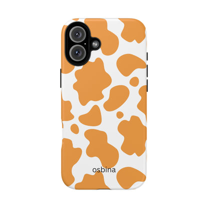 osbina | Holy Cow, It’s Chic — The Orange Cow Print Case | The Season Collective