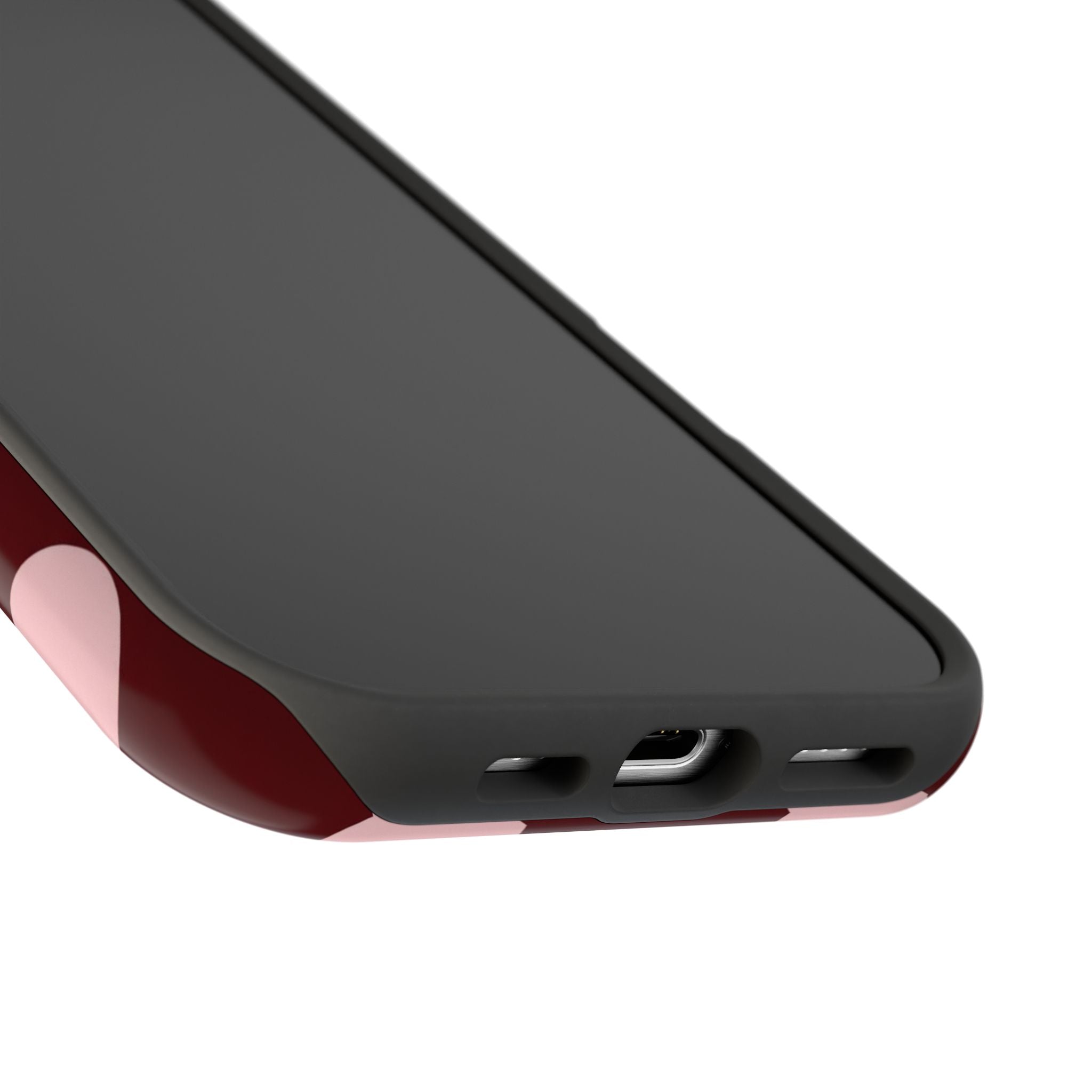osbina | Oxblood Dot Designer Case