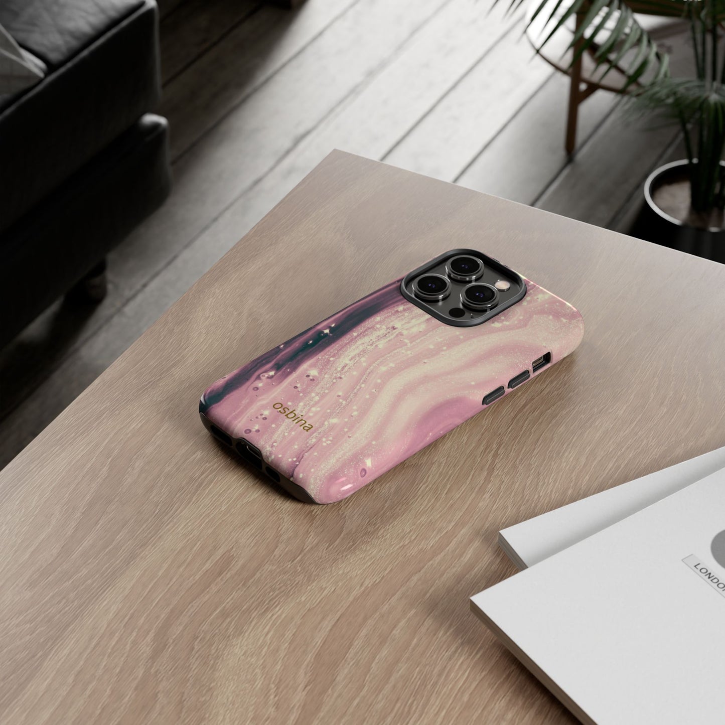 osbina | The Amethyst Glow Phone Case | Modern Muse Collection