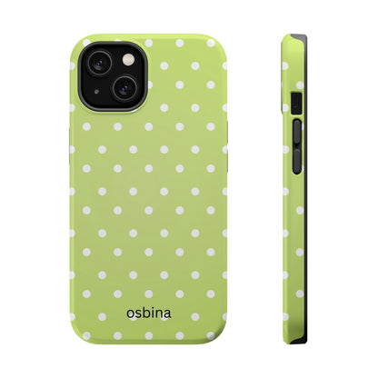 osbina | MagSafe compatible for iPhone | The Lume Dot Phone Case | Color Edit Collection