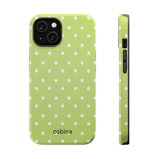 osbina | MagSafe compatible for iPhone | The Lume Dot Phone Case | Color Edit Collection